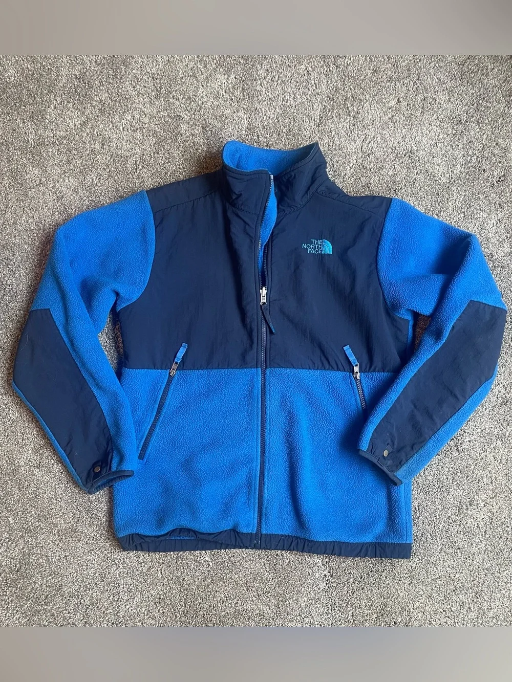 The North Face Kids Blue & Navy Denali Fleece Jacket XL 18/20